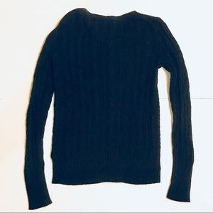 Old Navy Sweaters - Black cableknit cardigan Old Navy Sweaters - Black cableknit cardigan